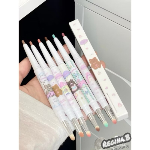 最新色?花洛莉亞 Flortte?麵包小熊與我 臥蠶筆 眼影 高光 水果 我愛我小姐 眼線筆 眼線膠 臥蠶 花落利