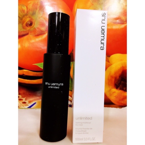 《阪神宅女》植村秀 無極限持久定妝噴霧 100ML（一般/2024 限量櫻花/ 限量柚子/艾草） 百貨公司專櫃正貨盒裝