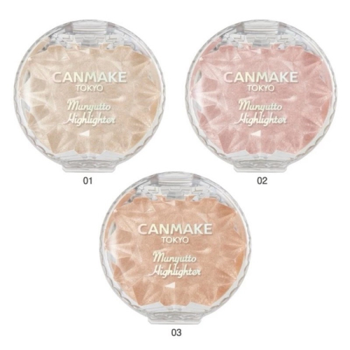 （02大量現貨）CANMAKE水潤柔光打亮霜 打亮盤 修容 打底 臥蠶