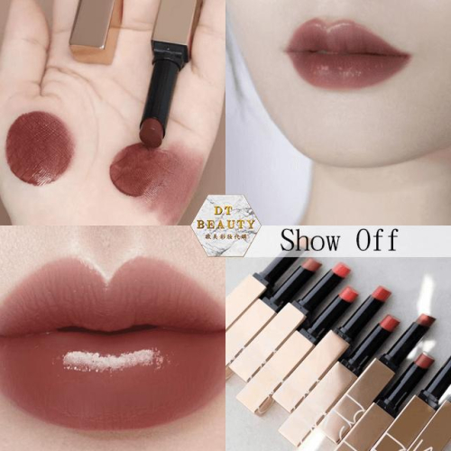 NARS 現貨 激情過後水光唇膏 Showoff 唇膏 小粉金 口紅 水光 細金管 細管 潤唇膏 小金