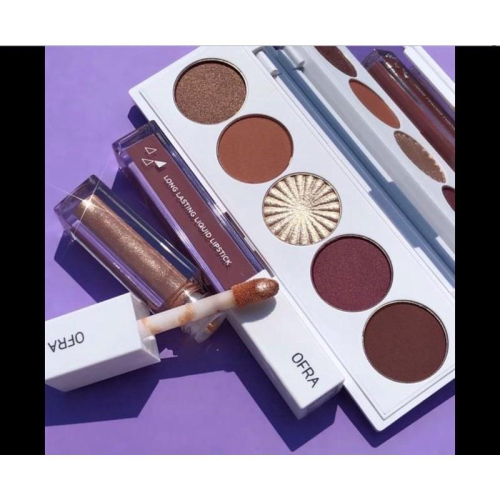 美國代購現貨Ofra SIGNATURE symphony簽名多色5色眼影珠光啞光經典玩色眼影盤提亮打亮blissful