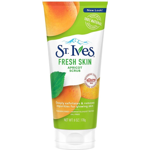 【ST. Ives 聖艾芙】杏桃身體磨砂膏-經典杏桃(6oz/170g/條管)【6044】
