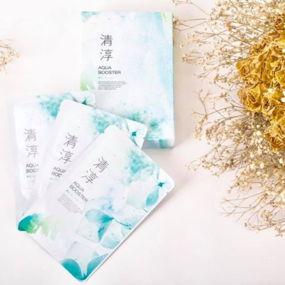 夏天保養聖品 清淳菁萃保濕面膜 超薄蠶絲面膜 優惠活動買2盒送1盒