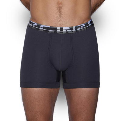【零碼區】C-IN2 長版四角褲 內褲 PRIME2 BOXER PROFILE (黑色)