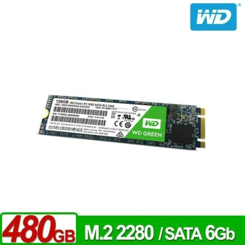 全新含發票 代理商盒裝 WD SSD 120G / 240G / 480G M.2 2280 綠標 固態硬碟