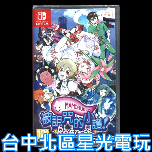 【NS原版片】☆Switch 被詛咒的小護 ReCurse 彈幕射擊 機台移植☆中文版全新品【星光電玩】