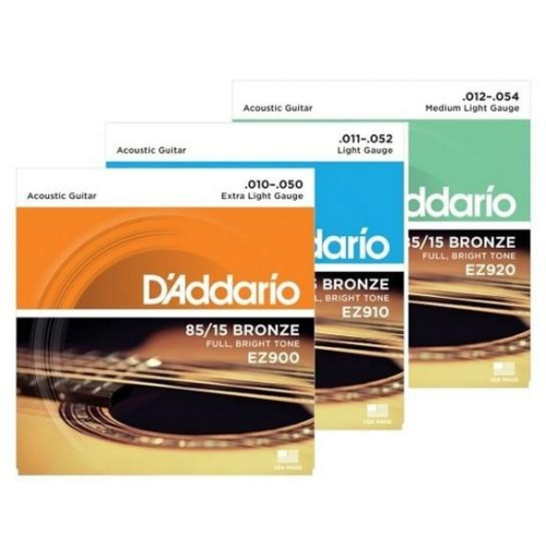 (現貨) 任買3套贈好禮 Daddario EZ890/900/ 910/ 920 木吉他/民謠 吉他弦 吉他
