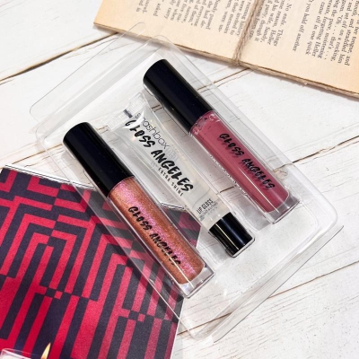 ［Smashbox] 唇部彩妝組 拆售 10ml 唇蜜 唇釉 玫瑰金 漿果 正品