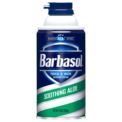 【Barbasol】濃密刮鬍泡-蘆薈(10oz/283g)【4609】