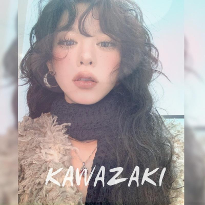 川崎家假髮 ︎⋆｡˚˚Bring the boys.ᐟ.✾黑茶色⋆*韓系知性都會女主中分羊毛捲長捲假髮✽KZ024