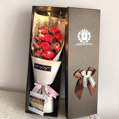 【GIFTME5台灣出貨】玫瑰花束 玫瑰花禮盒 11/18朵玫瑰花束 康乃馨 情人節禮物 母親節禮物 教師節