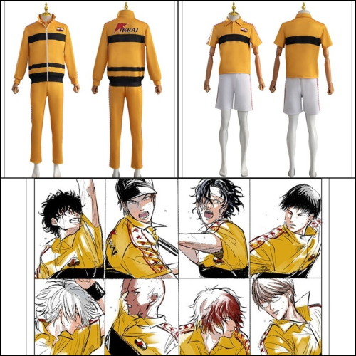 【動漫研習社】網球王子-立海大赤也真田幸村校服隊服四件組cosplay服裝