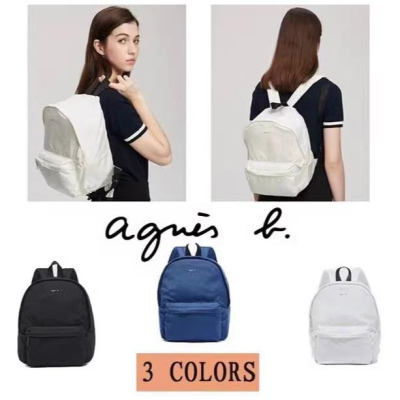 特價 日本包 ag.b 小b包 日本b 簡約風 百搭 草寫LOGO 3色 牛津布 電腦包 後背包 休閒包 大背包 學生包