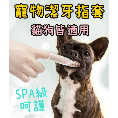 【香蕉生活館】? 寵物牙刷 指套牙刷 狗牙刷 手指套 狗狗洗牙 小手指套 潔牙套 狗牙膏 狗狗牙膏 寵物牙膏