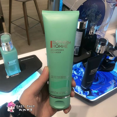 BIOTHERM 碧兒泉 男仕活泉多水潔面露125m 男士洗面乳 新版