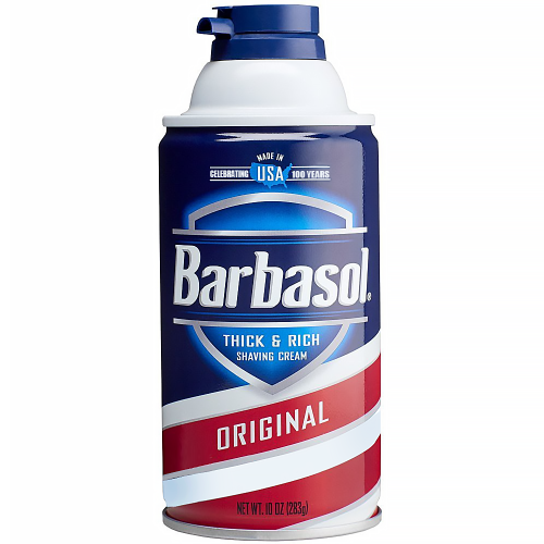 【Barbasol】濃密刮鬍泡-原味香草(10oz/283g)【4610】