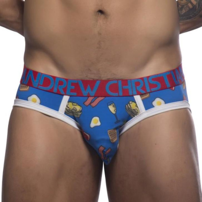【AC】Andrew Christian 早午餐圖案三角褲 男性內褲 AC 歐美正品內褲