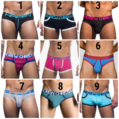 【零碼區】Andrew Christian 過季零碼三角褲/四角褲/內褲/內著 出清特賣 AC