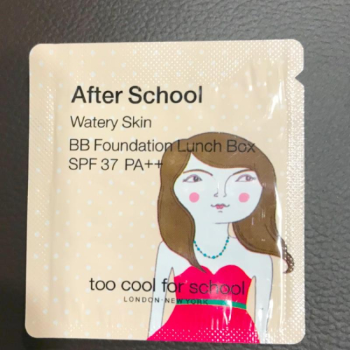 too cool for school 營養午餐盒BB粉底霜3ml(8元) 試用包