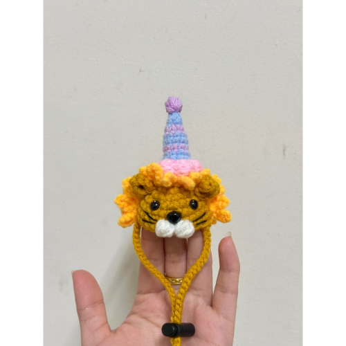 客製獅子生日帽