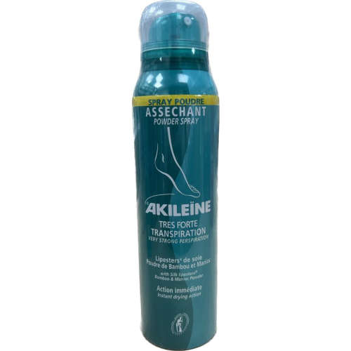 ★滿千免運★【禾宜藥局】法國 AKILEINE 亞吉妮 脂氨酸護腳噴粉 150ml 原廠公司貨 藥局出貨