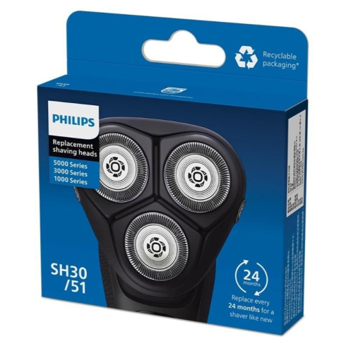 【原廠盒裝公司貨】PHILIPS SH30 飛利浦電動刮鬍刀專用刀頭 適用S3000/S1000系列