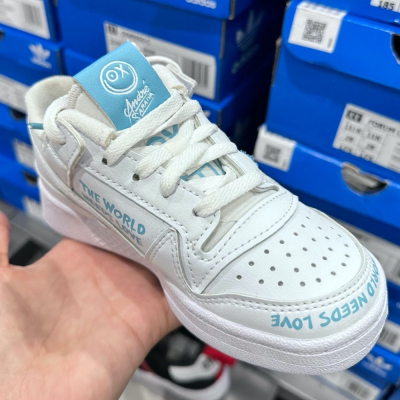 ?&?現貨免運 HP6280 Adidas ANDRE SARAIVA X FORUM 兒童運動休閒鞋