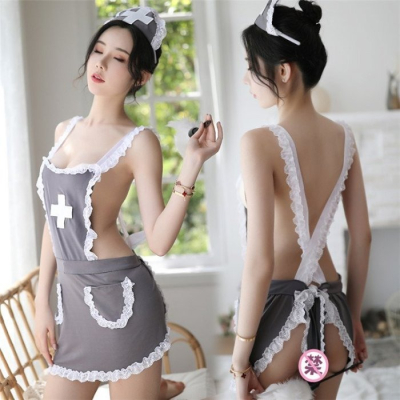 性感 誘惑 圍裙 護士服 情趣 裸體圍裙 夫妻情趣 生活情趣(情趣內衣,情趣睡衣,角色扮演,睡衣,內衣,性感睡衣,表演)