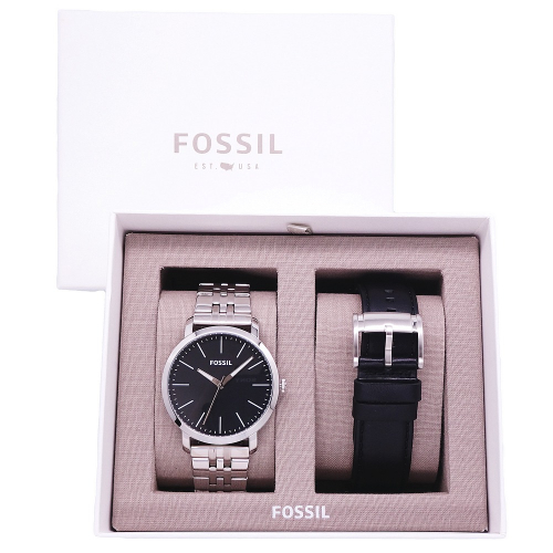 FOSSIL 美國最受歡迎頂尖運動時尚多造型腕錶-黑-BQ2466SET【桃園嚴選】