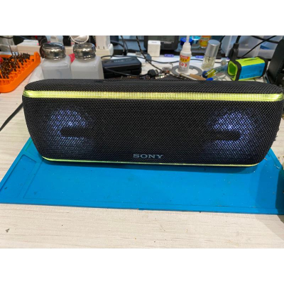 SONY SRS-XB41藍芽喇叭 故障 維修 無法開機 更換電池