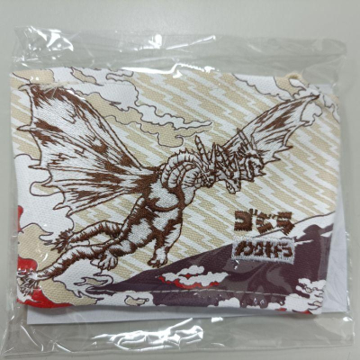 清新福全X哥吉拉 刺繡杯套單售 王者基多拉