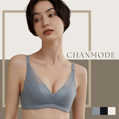 CHANMODE香茉 日本經典輕柔紗集中無鋼圈內衣