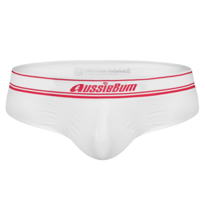 Aussiebum 無接縫白色三角內褲 SEAMLESS.TECH 2.4