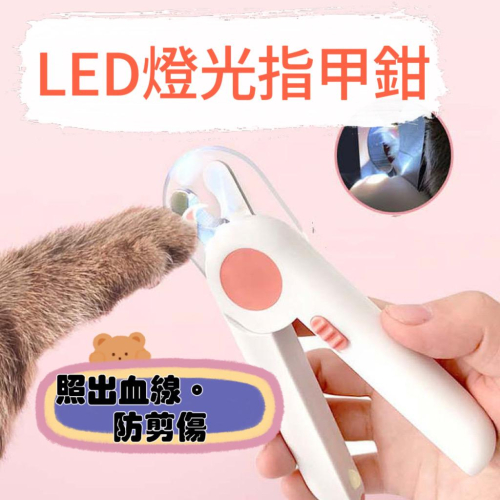 【台湾出货】寵物指甲剪 寵物剪刀 寵物安全剪 指甲剪 LED照明 寵物剪指甲 寵物銼刀 貓指甲 狗狗指甲剪 清潔美容用品