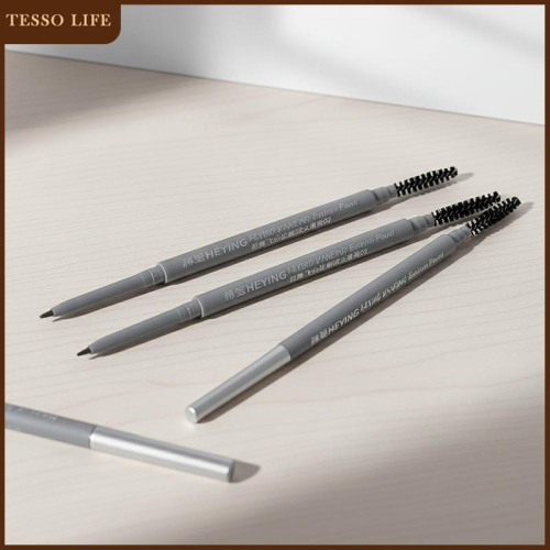 【台灣現貨】TESSO LIFE｜赫瑩 自動雙頭眉筆 雙頭眉筆 抖音爆款雙頭畫眉筆 防水防汗眉筆 不脫妝不易掉色不暈染
