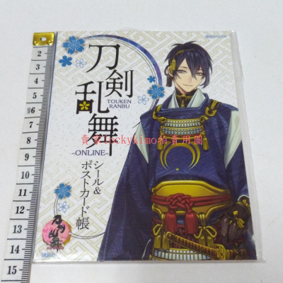【刀劍亂舞 貼紙 明信片 帳 講談社 MOOK】刀剣乱舞ONLINE 刀亂 Touken Ranbu 刀舞 刀男BOOK