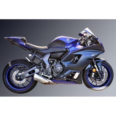 ☆★億錡重機★☆ TechSpec 油箱貼 YAMAHA R7 YZF-R7 黑色 SS蛇皮 XL2 賽道減震止滑