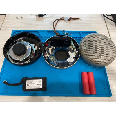 B&O Beosound A1 2nd Gen 藍芽喇叭 更換電池 加大容量 破音 故障 維修 無法開機