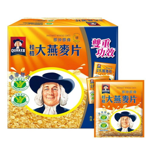 #204989 桂格 即食大燕麥片隨身包 37.5公克 X 44包