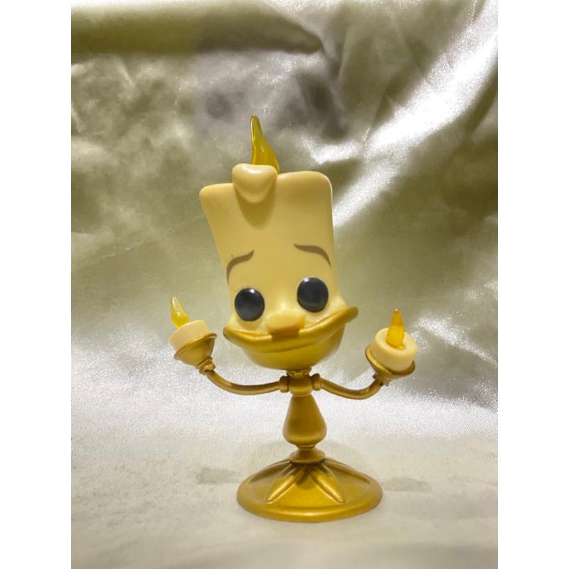 拆擺 FUNKO POP迪士尼 Disney 美女與野獸 時鐘 蠟燭 茶壺太太與阿奇 野獸 貝兒