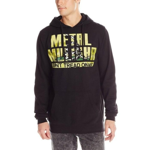 Metal Mulisha 美國知名潮牌 台灣未售 黑色 不要惹到我圖案 S 胸寬約50公分 連帽外套 重機 骷髏頭