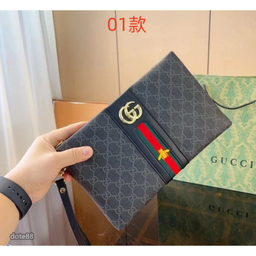 【GUCCI】古馳手拿包多款式多顔色真皮材質耐磨休閒運動逛街宴會晚宴交換禮物父親節禮物出門必備百搭簡約時尚潮流大氣優雅