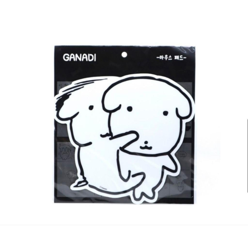 客訂 韓國連線 Ganadi dog 迦納迪犬滑鼠墊