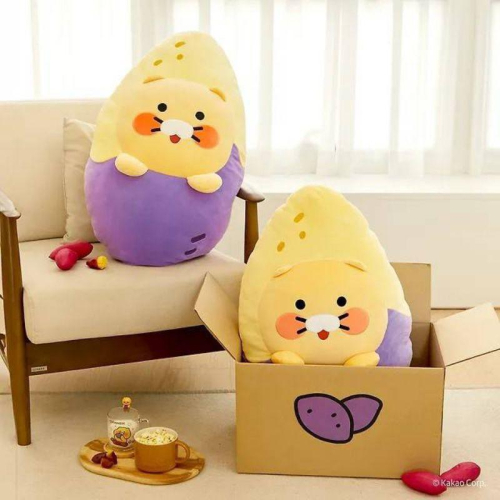 韓國連線 Kakao friends 春植大紅薯 巨型玩偶抱枕
