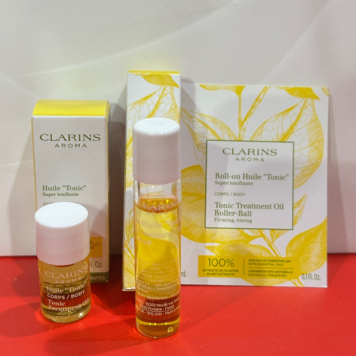 克蘭詩 CLARINS 身體調和護理油 2ml 5ml 滾珠瓶 身體油 按摩 全新未拆 購於官網