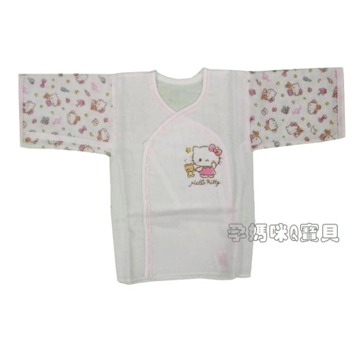 HELLO KITTY 新生兒紗布肚衣 凱蒂貓新生兒紗布肚衣