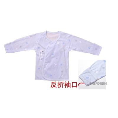 NEW STAR新生兒純棉肚衣 春夏薄款 袖口反摺 3460