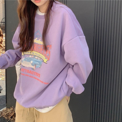 ❤️現貨❤️ ?? ????? 秋冬季新品 現貨實拍 美式復古汽車T-Shirt 復古大學T