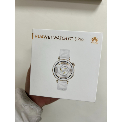 HUAWEI Watch GT5 Pro 42mm 運動健康智慧手錶 冰川白