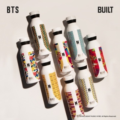Built NY x BTS 官方授權聯名輕量水壺 水瓶 保溫瓶 紀念款 情人節 禮物
